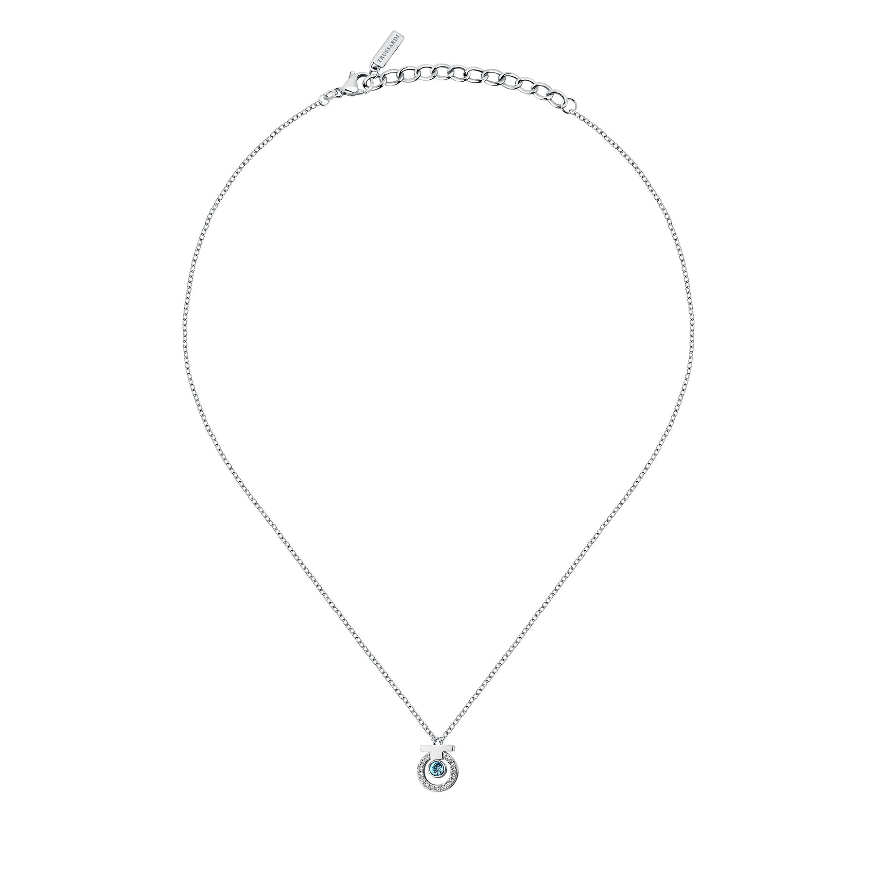 Halskette Trussardi TJAXC55 Silberfarben Halskette Trussardi TJAXC55 Silberfarben von Trussardi