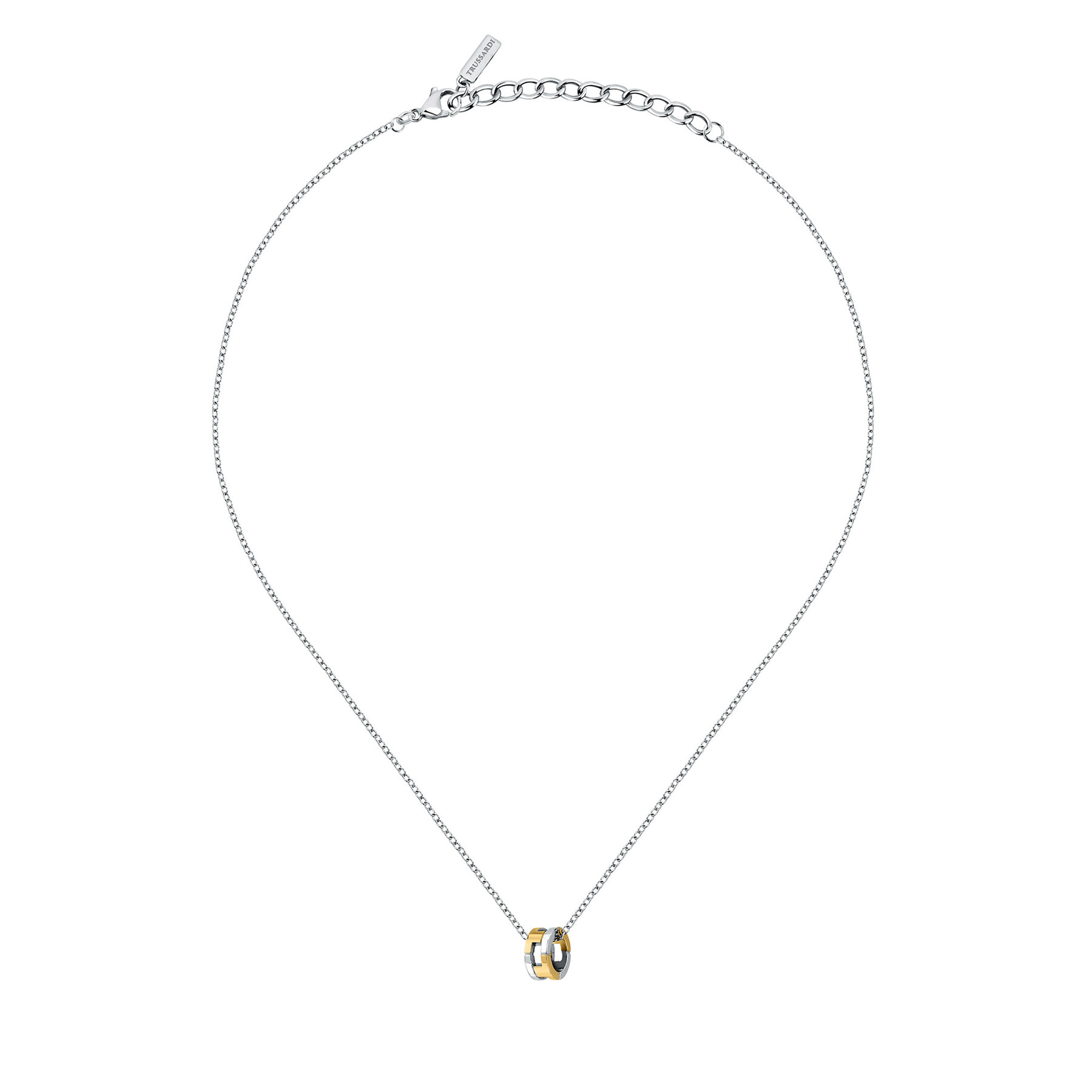 Halskette Trussardi TJAXC67 Silberfarben Halskette Trussardi TJAXC67 Silberfarben von Trussardi