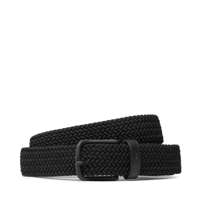 Herrengürtel Trussardi Belt H3 5 Cm Matt 71L00171 Schwarz von Trussardi