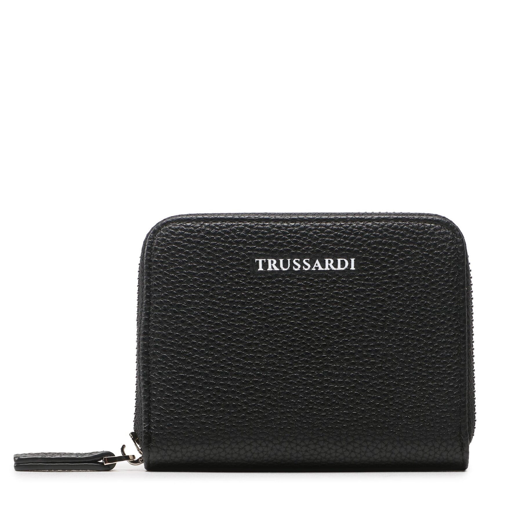 Kleine Damen Geldbörse Trussardi Nadir Zip Around Sm 75W00410 Schwarz von Trussardi