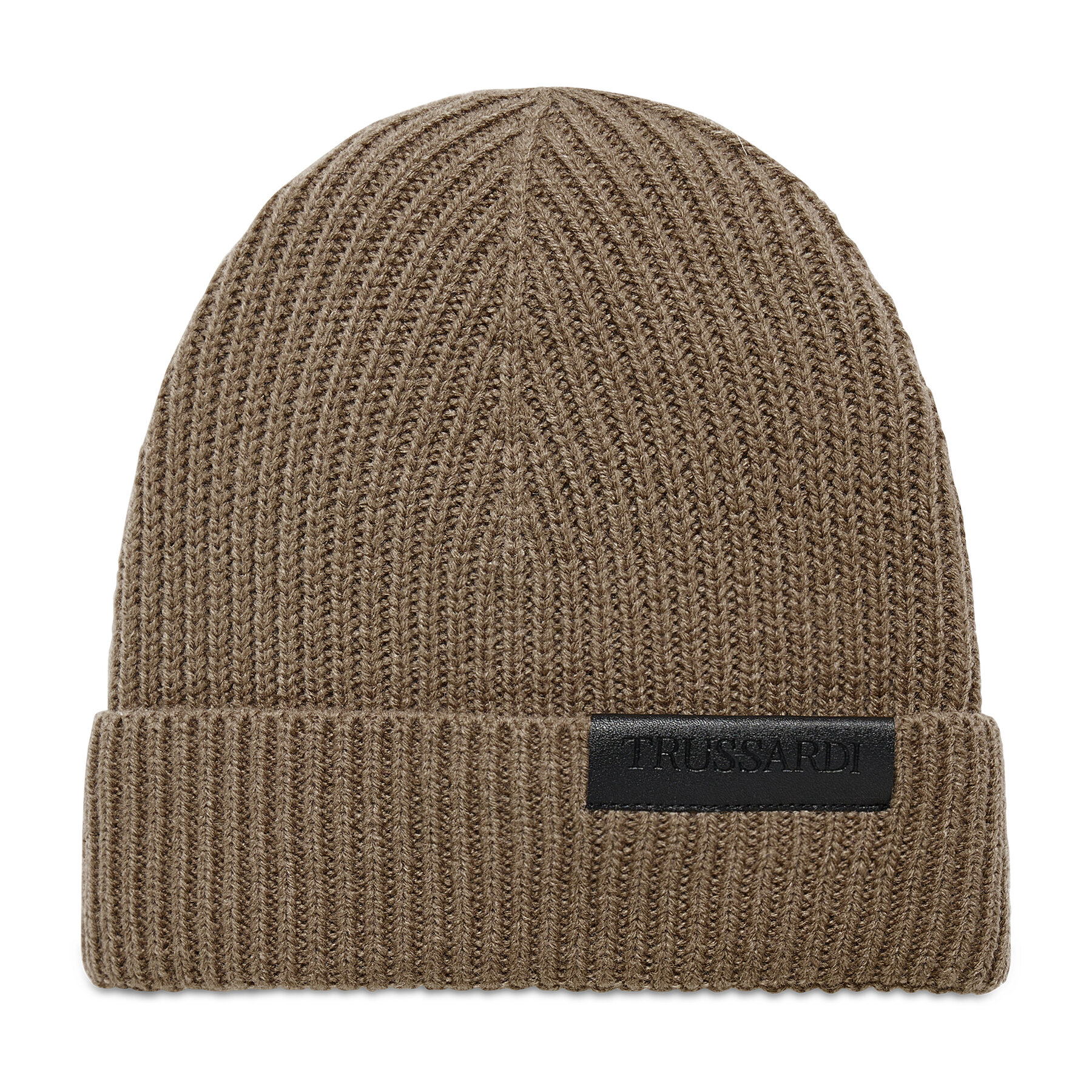 Mütze Trussardi Beanie Logo 57Z00184 Grau von Trussardi