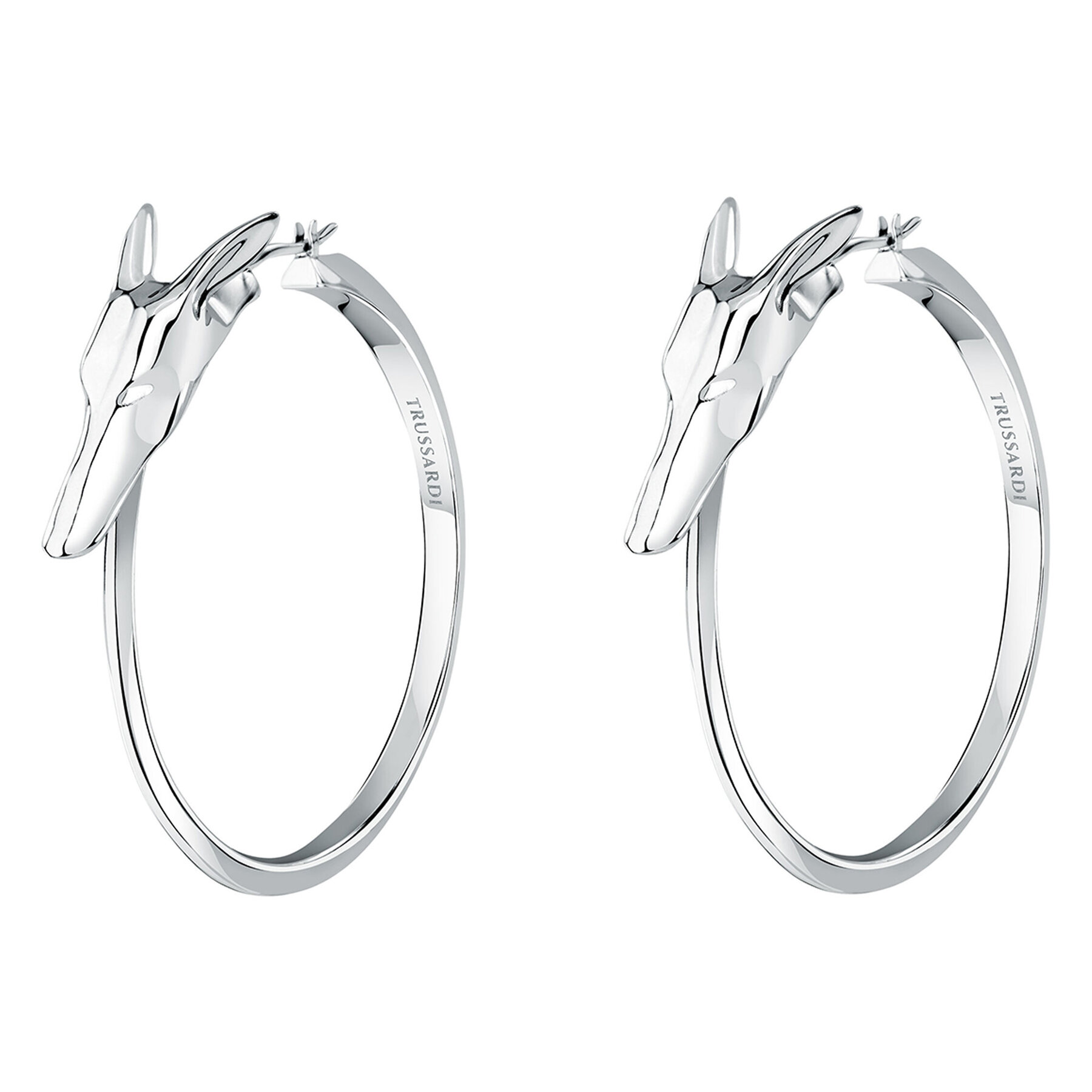 Ohrringe Trussardi TJAXB04 Silberfarben Ohrringe Trussardi TJAXB04 Silberfarben von Trussardi