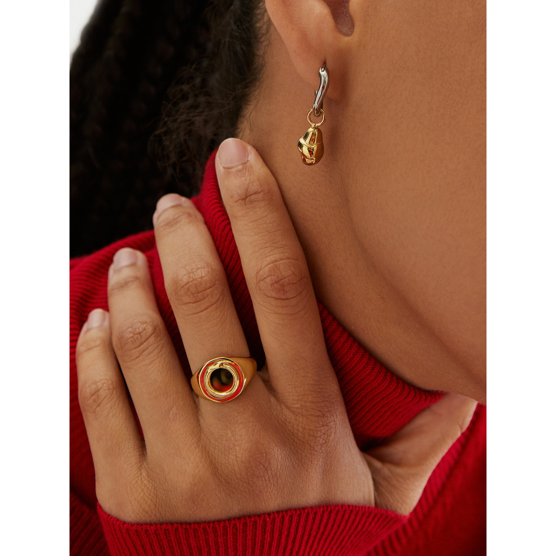 Ring Trussardi TJAXB10014 Goldfarben von Trussardi