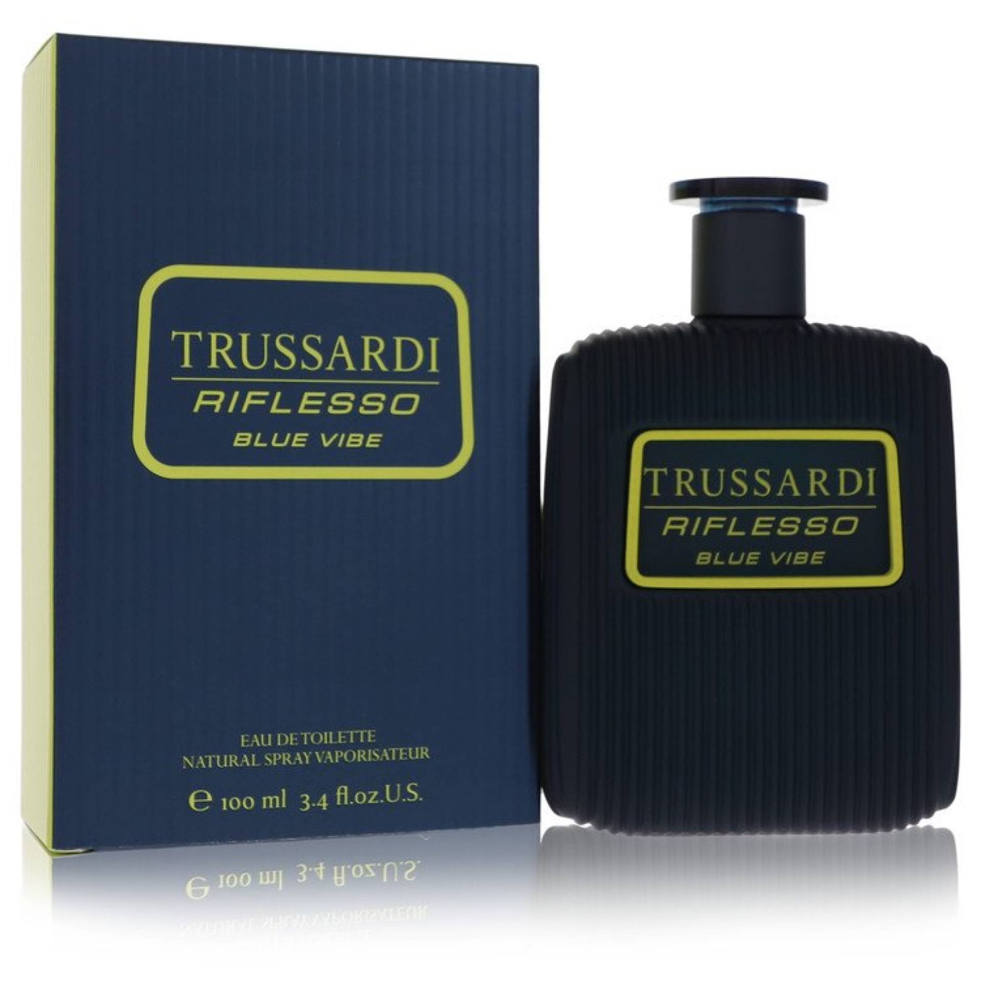 Trussardi Riflesso Blue Vibe Eau De Toilette Spray 100 ml Trussardi Riflesso Blue Vibe Eau De Toilette Spray 100 ml von Trussardi