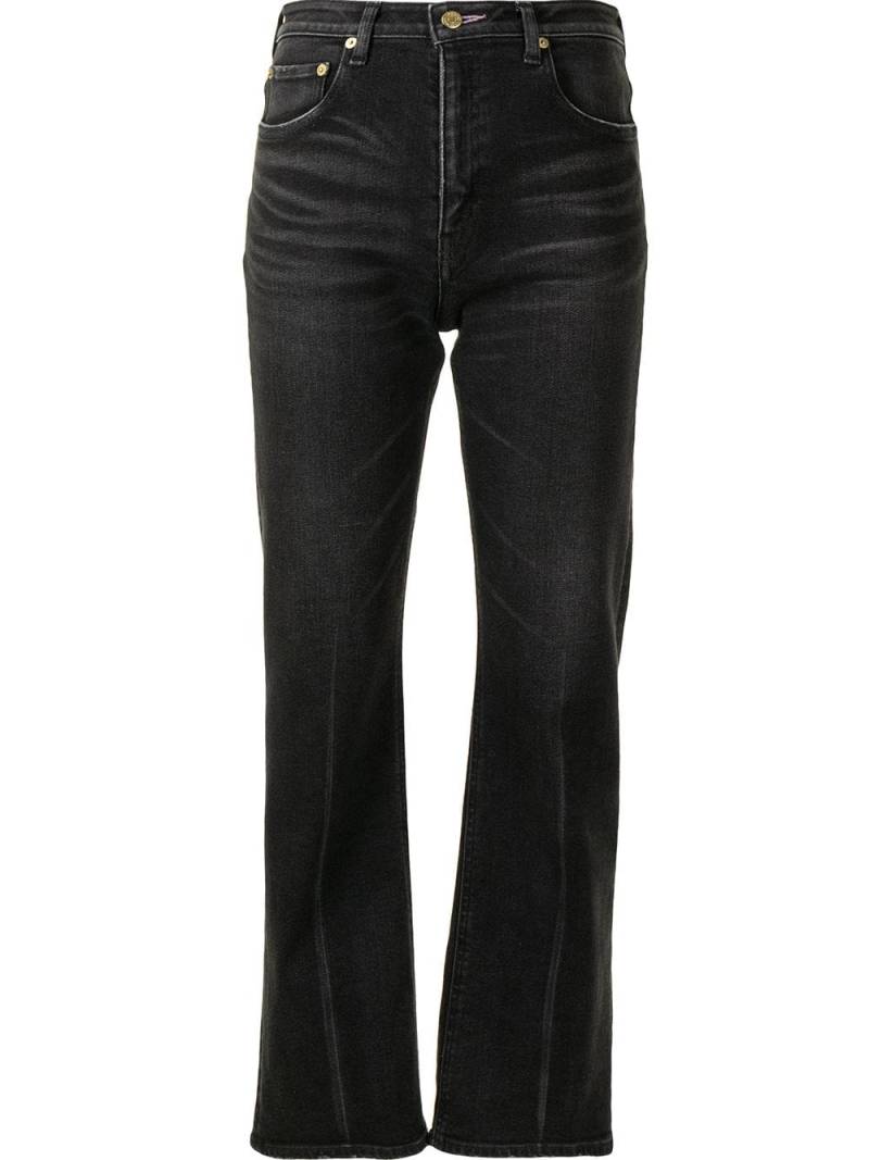 Tu es mon Tresor The Amethyst bootcut jeans - Black von Tu es mon Tresor