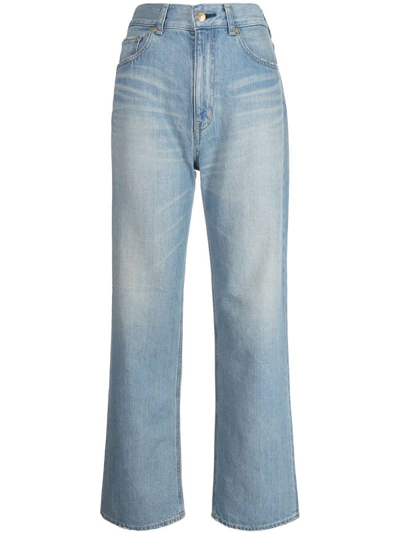 Tu es mon Tresor The Lapis Lazuli straight-leg jeans - Blue von Tu es mon Tresor