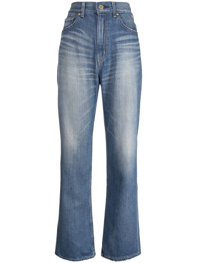 Tu es mon Tresor The Lapis Lazuli straight-leg jeans - Blue von Tu es mon Tresor