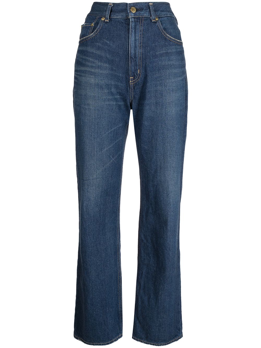 Tu es mon Tresor The Lapis Lazuli straight-leg jeans - Blue von Tu es mon Tresor