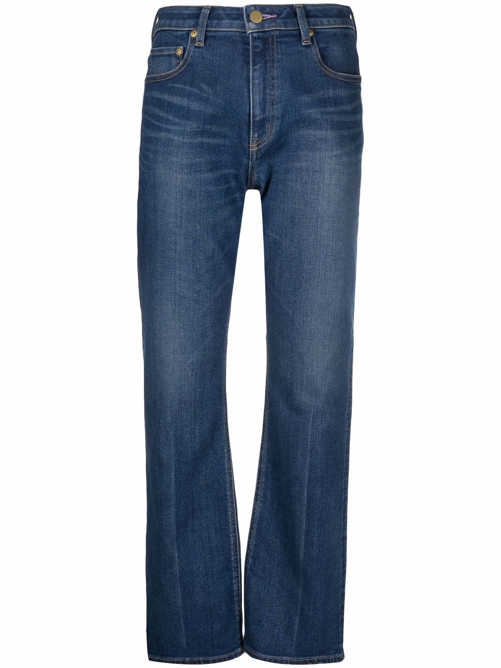 Tu es mon Tresor high-waisted flared jeans - Blue von Tu es mon Tresor