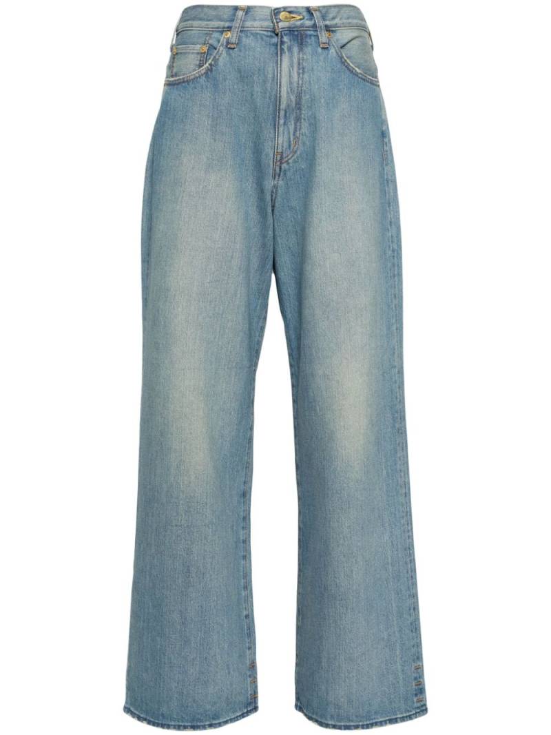 Tu es mon Tresor straight-leg jeans - Blue von Tu es mon Tresor