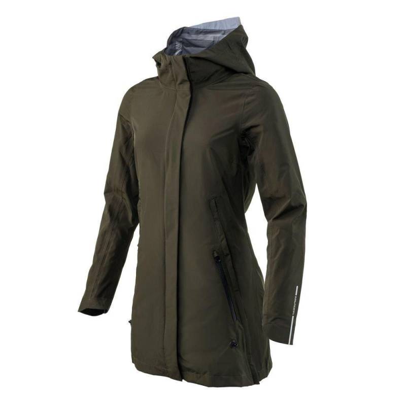 Wasserdichte Jacke Für Frauen Magic Spring 2g Unisex Dunkelgrün 38 von Tucano Urbano