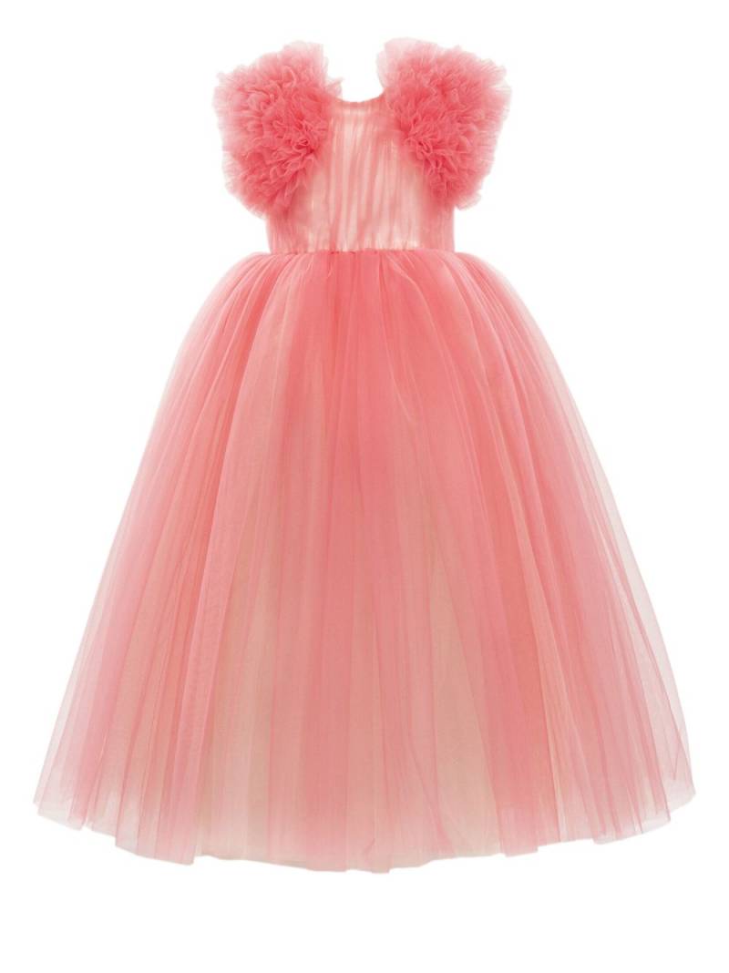 Tulleen Altura tulle maxi dress - Pink von Tulleen