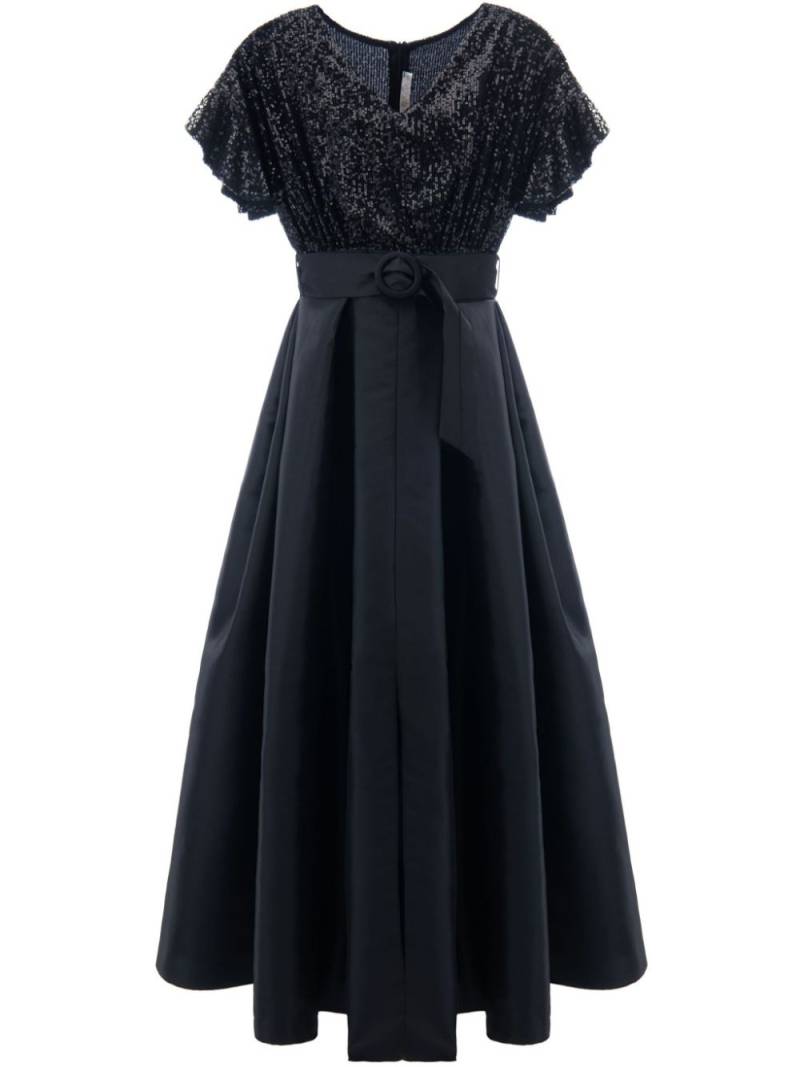 Tulleen Arcola sequinned gown - Black von Tulleen