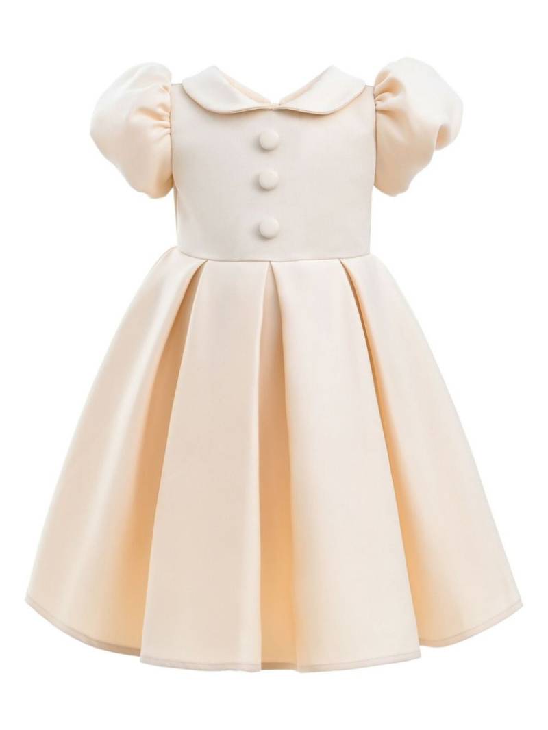 Tulleen Barrymore teacup buttoned dress - Neutrals von Tulleen