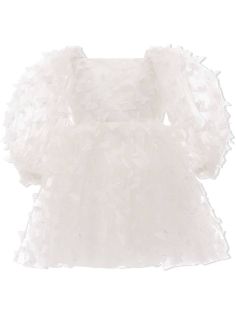 Tulleen Bell Mariposa mini dress - White von Tulleen