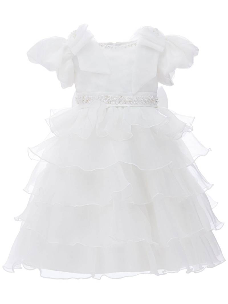 Tulleen Bonaventura ruffled dress - White von Tulleen