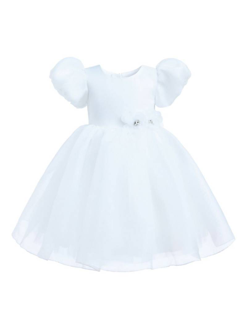 Tulleen D'Amico Floral Teacup dress - White von Tulleen