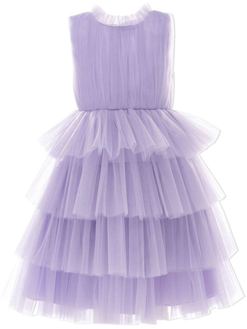 Tulleen Farvue tiered tulle dress - Purple von Tulleen