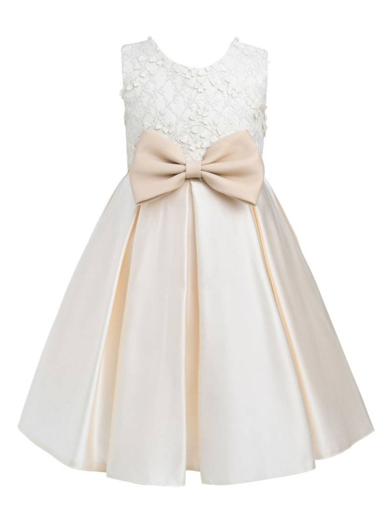 Tulleen Hampton Double Bow dress - Neutrals von Tulleen