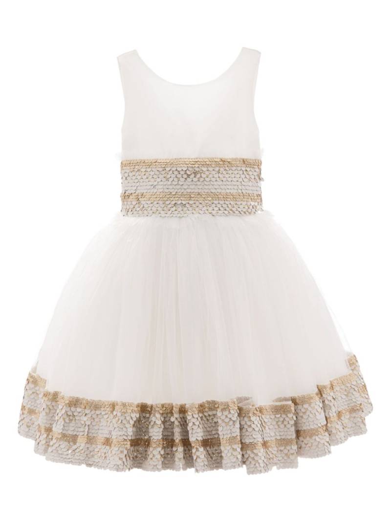 Tulleen Lorelei sequin-embellished dress - White von Tulleen