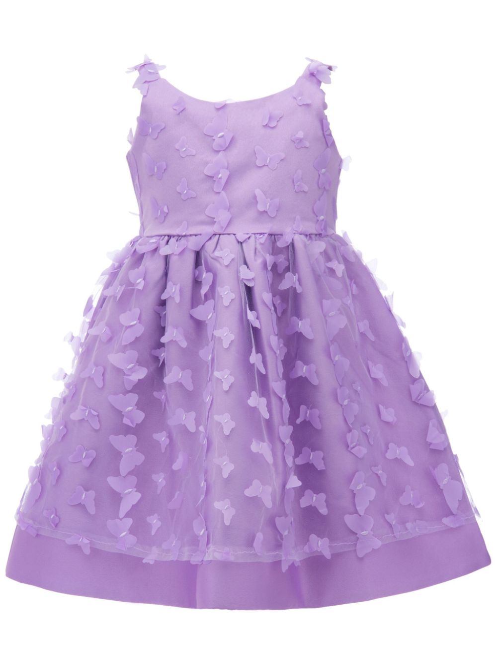 Tulleen Mariposa butterfly-appliqué tulle dress - Purple von Tulleen