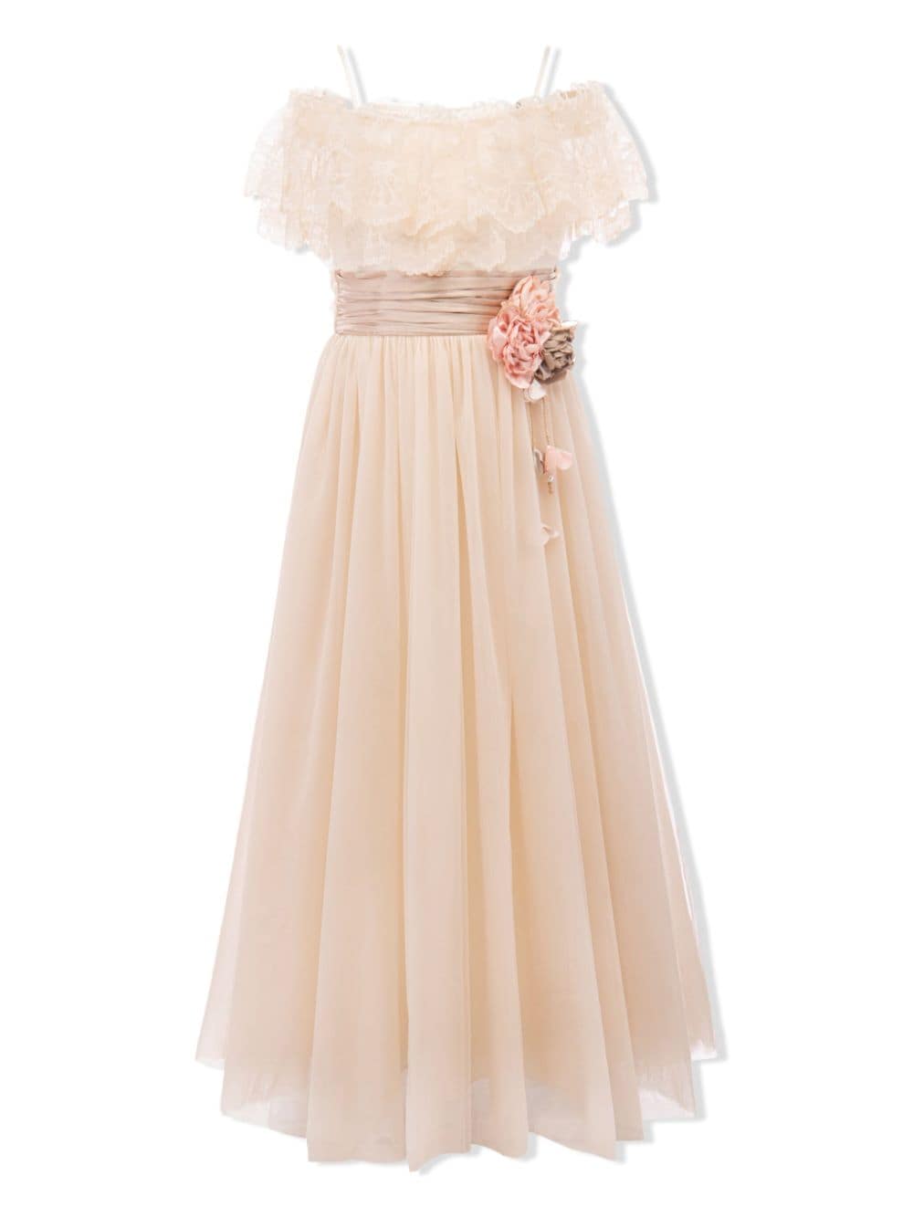 Tulleen Naramore sash gown - Neutrals von Tulleen