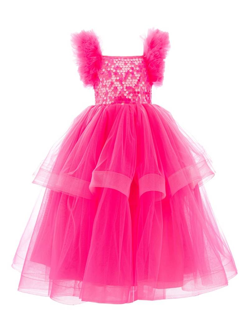 Tulleen Peralta ruffled dress - Pink von Tulleen