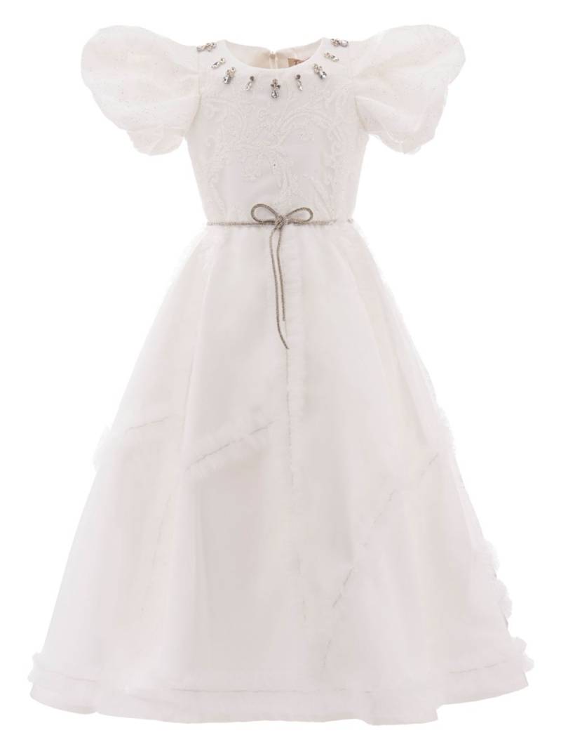 Tulleen Raineri puff-sleeves dress - White von Tulleen