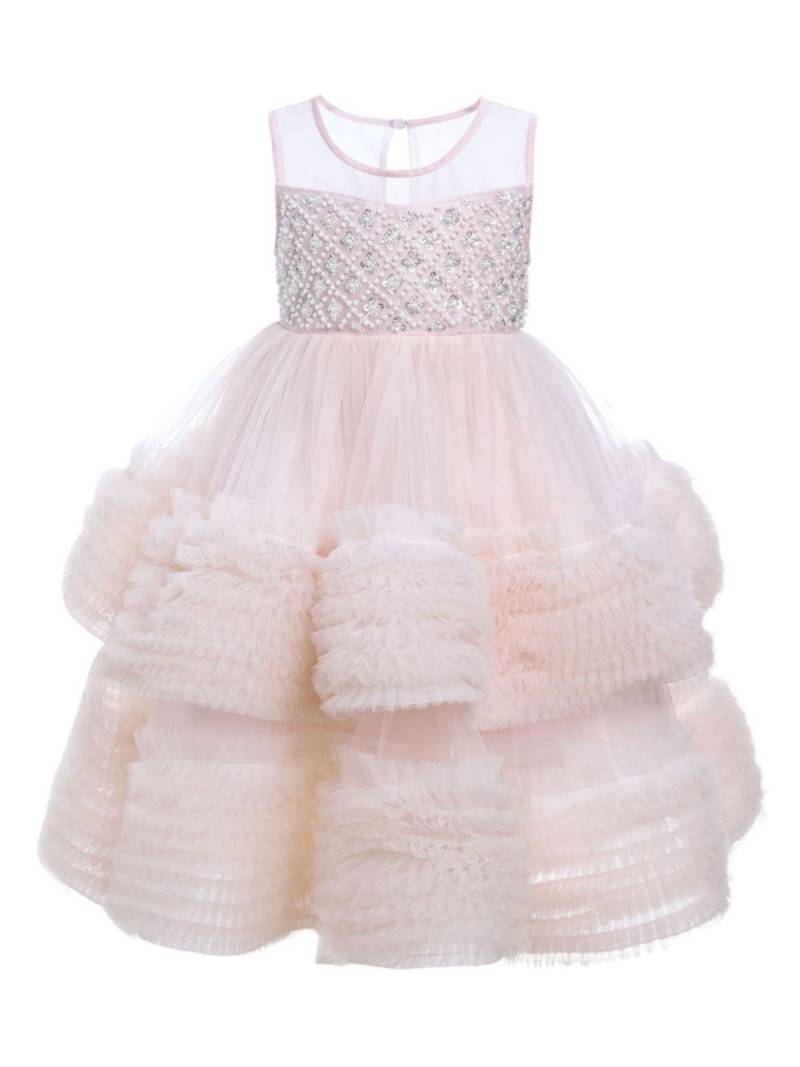 Tulleen Sweetberry embellished tulle dress - Pink von Tulleen