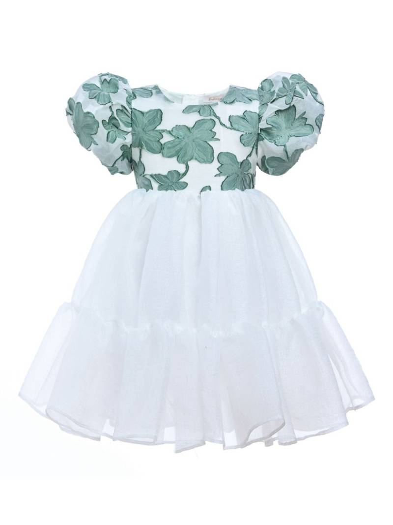 Tulleen Wiona floral-print tulle dress - Green von Tulleen