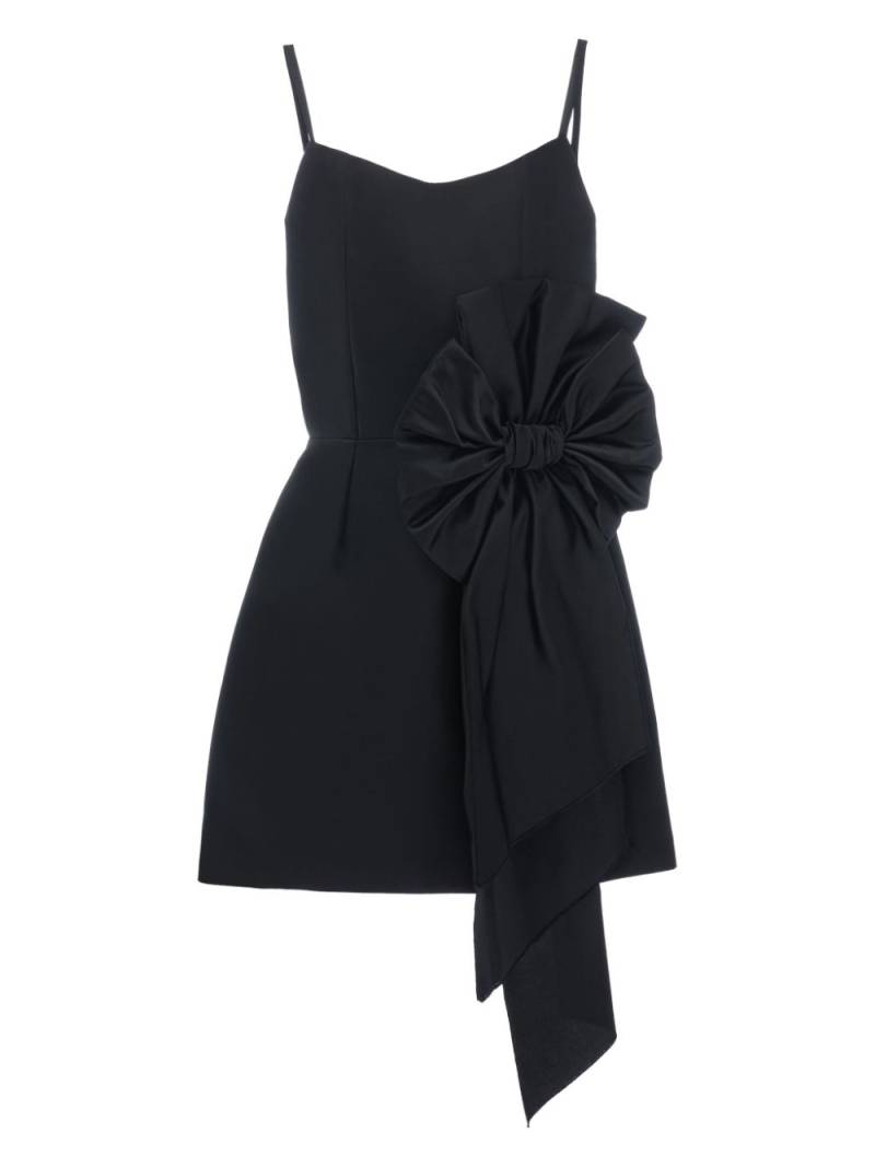 Tulleen bow-detailing dress - Black von Tulleen