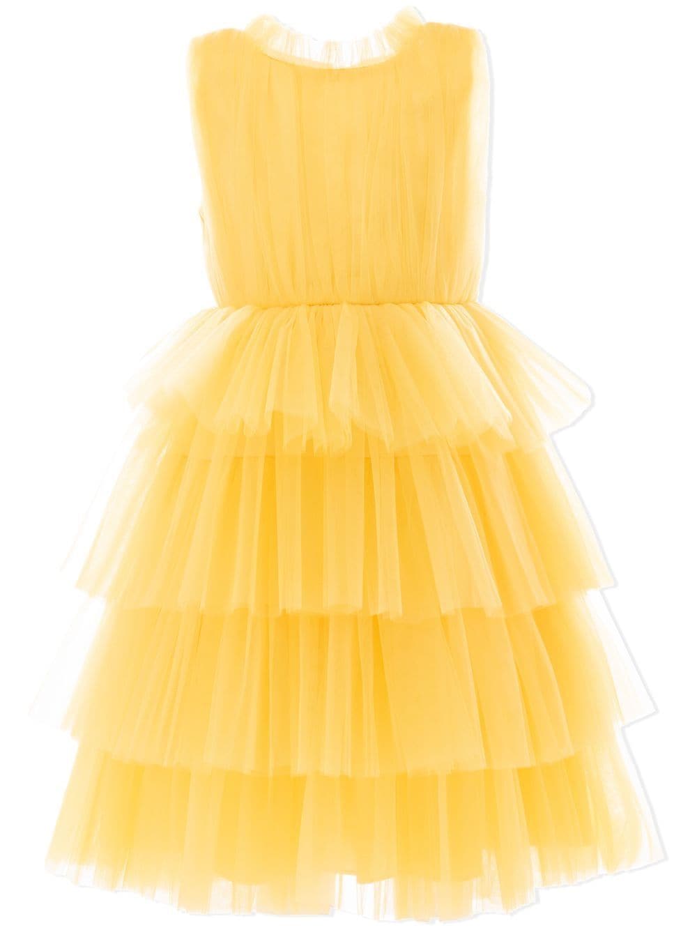 Tulleen tiered tulle dress - Yellow von Tulleen