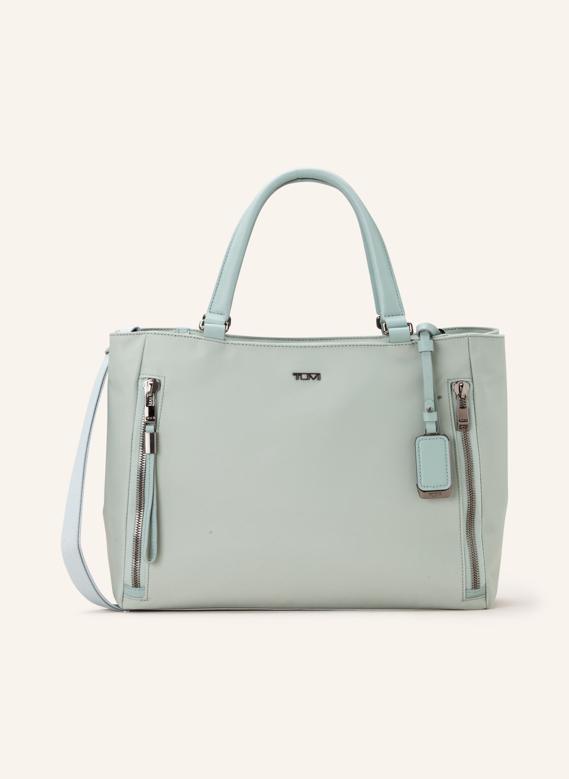 Tumi Voyageur Handtasche Valetta Medium Mit Laptop-Fach grau von Tumi