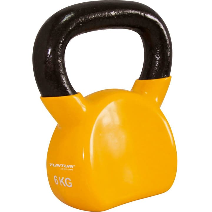 Tunturi Cast Iron Kettlebell Kettlebell gelb von Tunturi