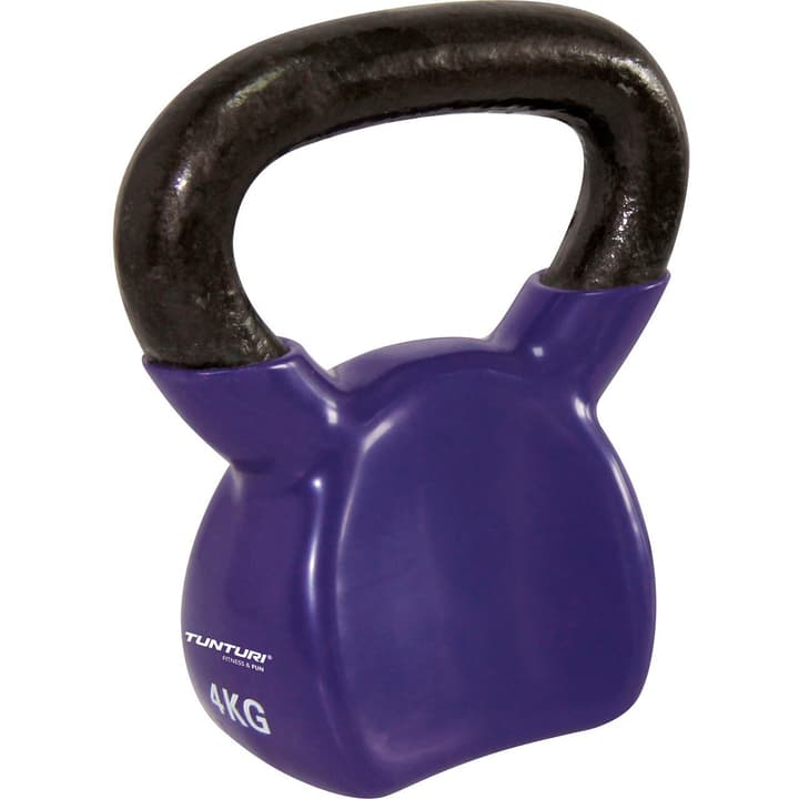 Tunturi Cast Iron Kettlebell Kettlebell violett von Tunturi