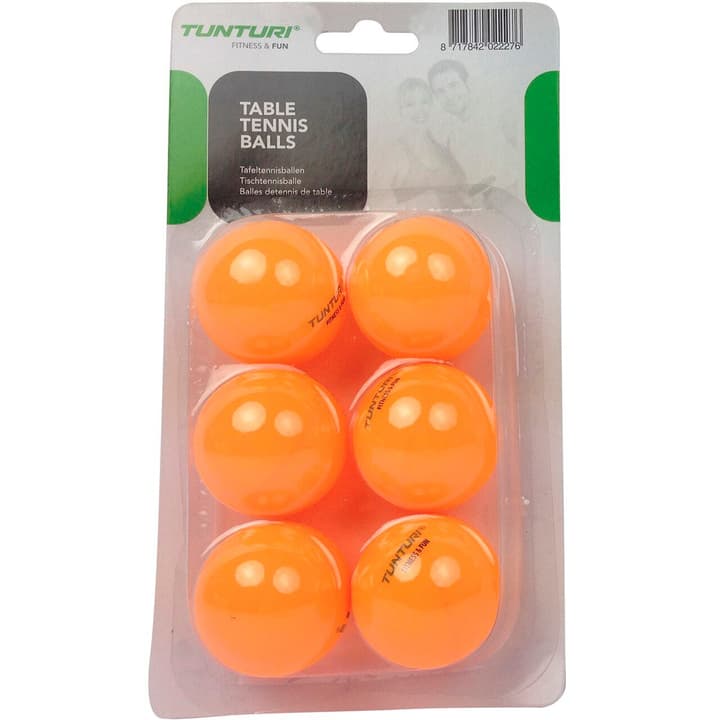 Tunturi Table Tennis Balls Tischtennisbälle orange von Tunturi