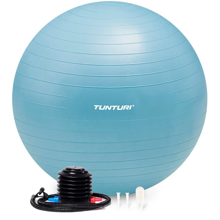 Tunturi Tunturi Gym Ball - Fitnessball reissfest ABS 65 cm Hellblau Fitnessball von Tunturi