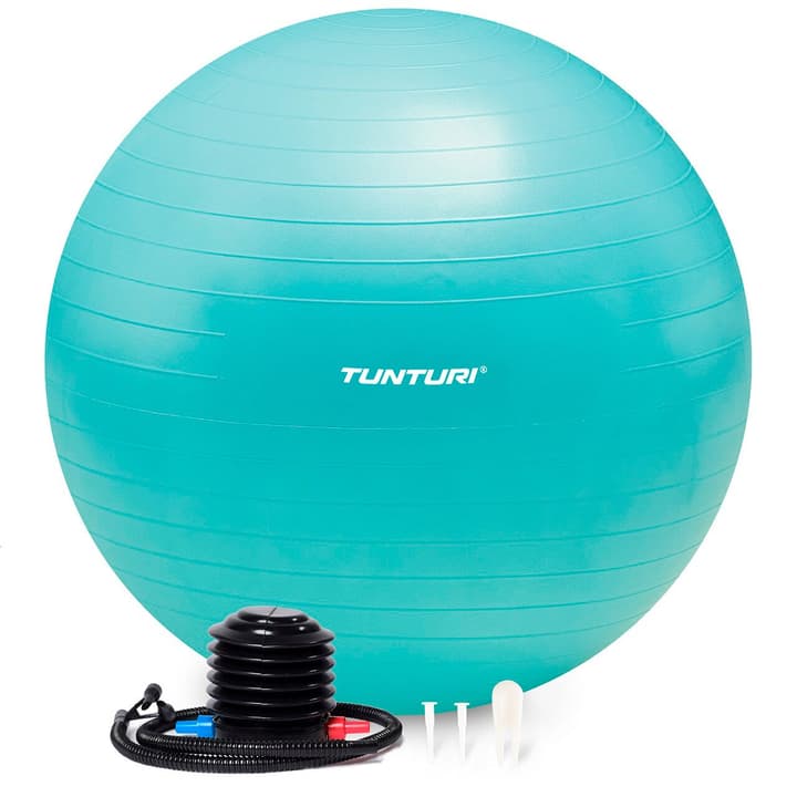 Tunturi Tunturi Gym Ball - Fitnessball reissfest ABS 65 cm Türkis Fitnessball von Tunturi