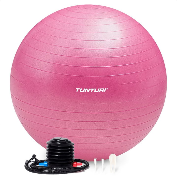 Tunturi Tunturi Gym Ball - Fitnessball reissfest ABS 65 cm Violett Fitnessball von Tunturi