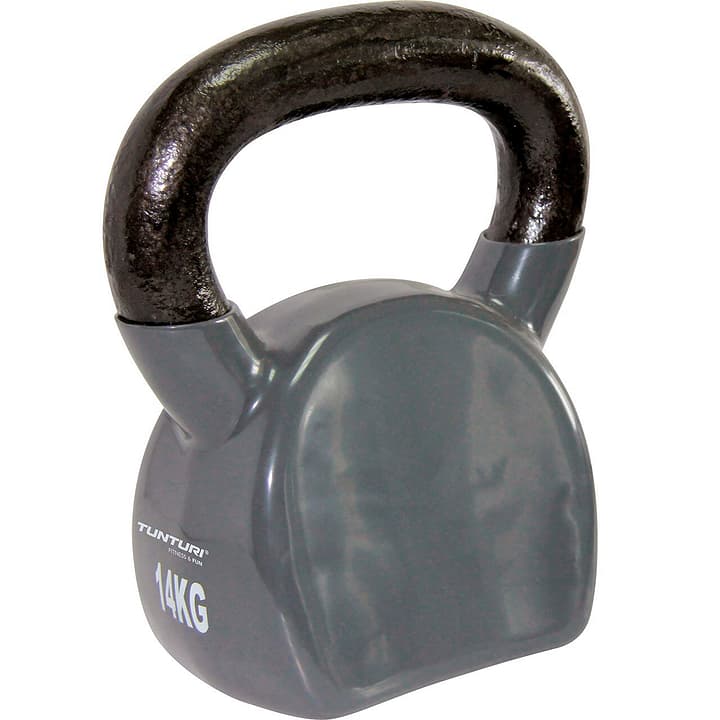 Tunturi Vinyl Gusseisen Kettlebell Kettlebell schwarz von Tunturi