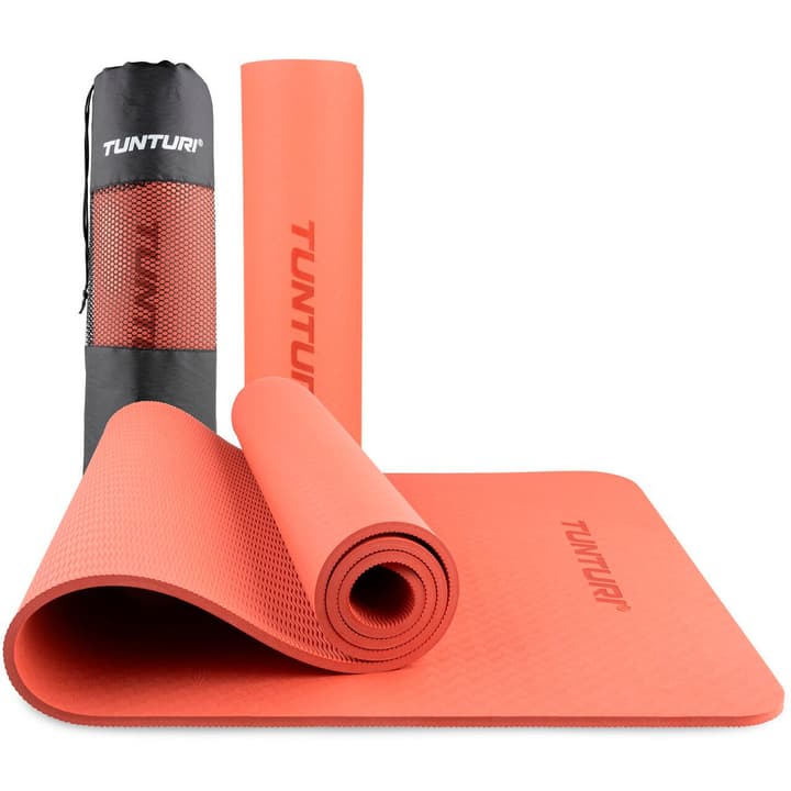 Tunturi Yogamatte 8mm Yogamatte orange von Tunturi