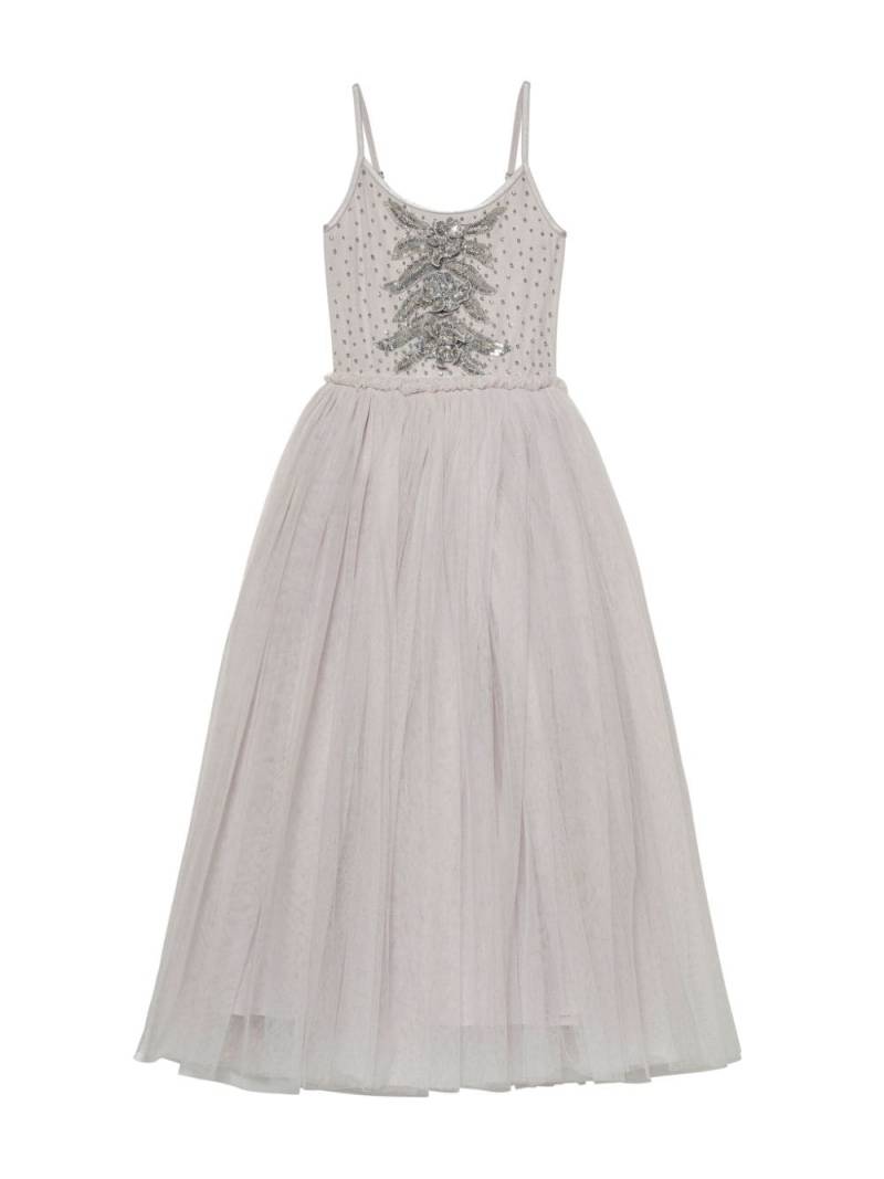 Tutu Du Monde Alessandra floral-appliqué tutu dress - Grey von Tutu Du Monde