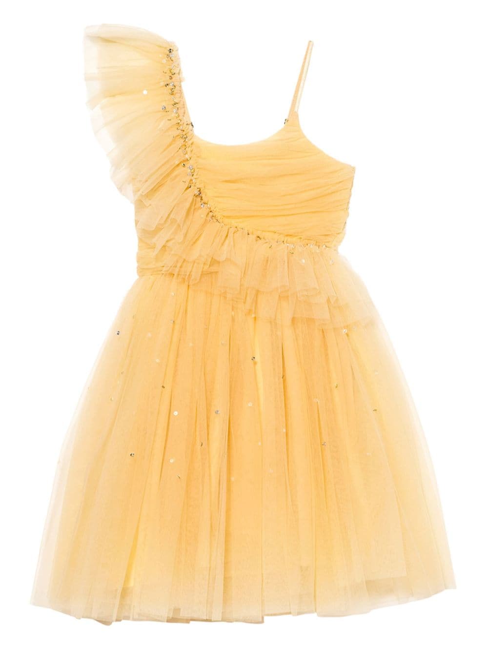 Tutu Du Monde Frottage tulle dress - Yellow von Tutu Du Monde