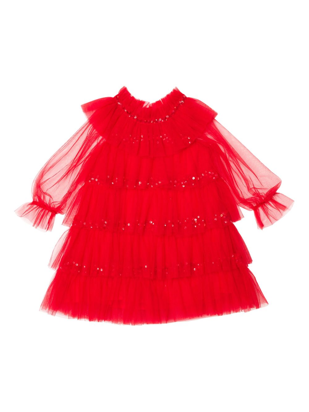 Tutu Du Monde Bebe Luminous tulle dress - Red von Tutu Du Monde