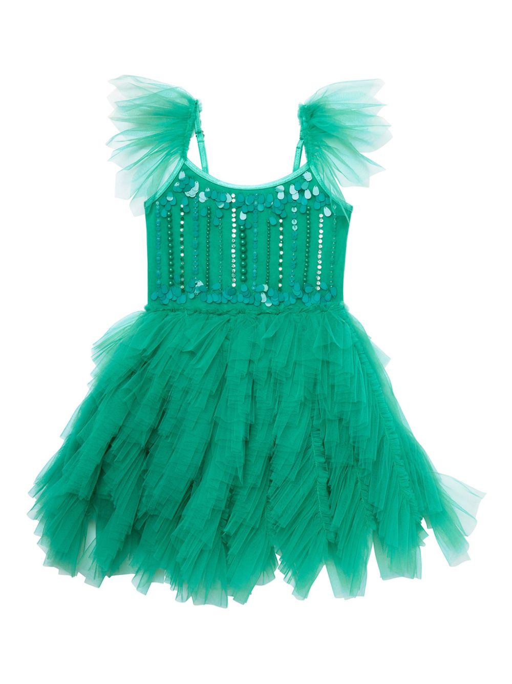 Tutu Du Monde Bebe Merry Mistletoe tutu dress - Green von Tutu Du Monde