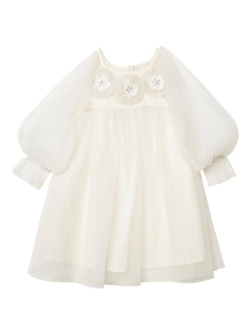 Tutu Du Monde Bebe Snowy Petal tulle dress - Neutrals von Tutu Du Monde