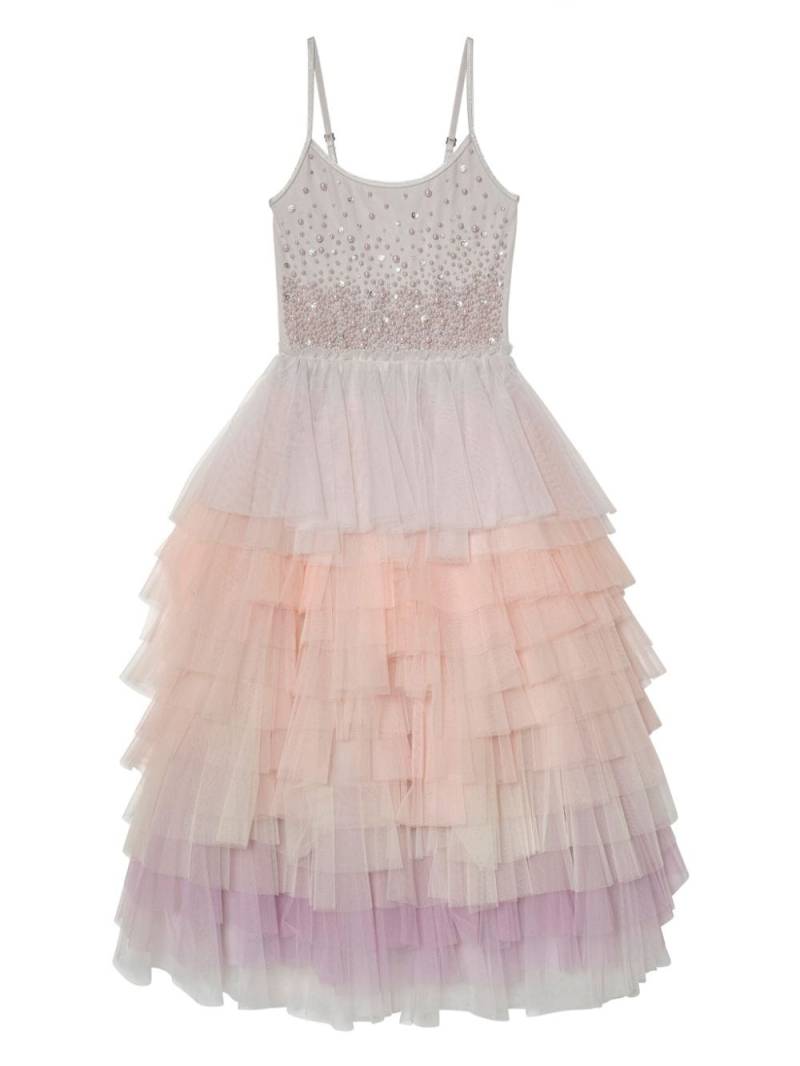 Tutu Du Monde Waterfall Long tulle dress - Neutrals von Tutu Du Monde