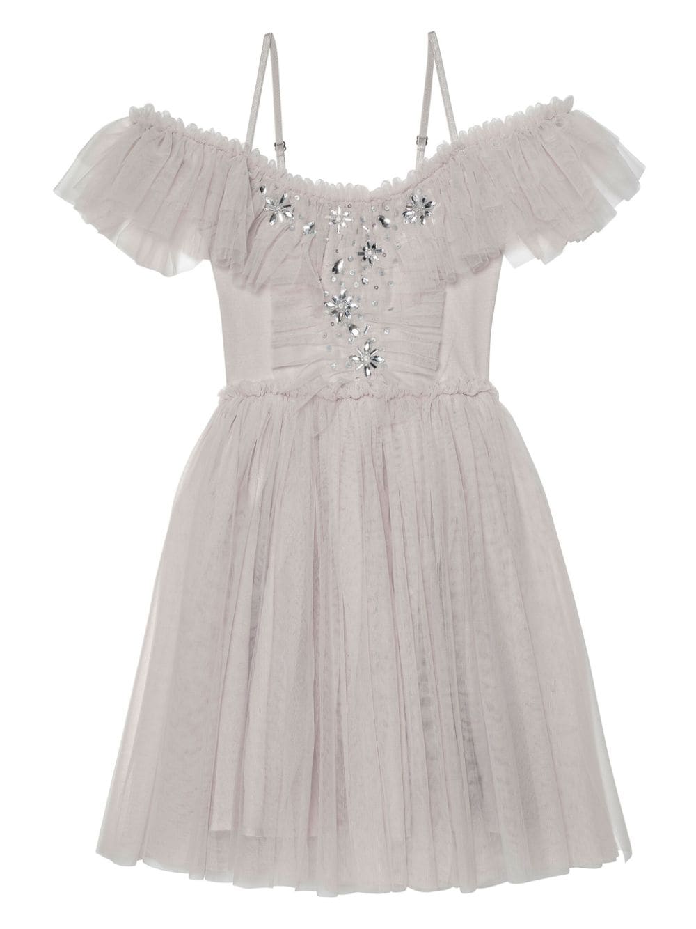 Tutu Du Monde Wonderland rhinestone-embellished tutu dress - Grey von Tutu Du Monde