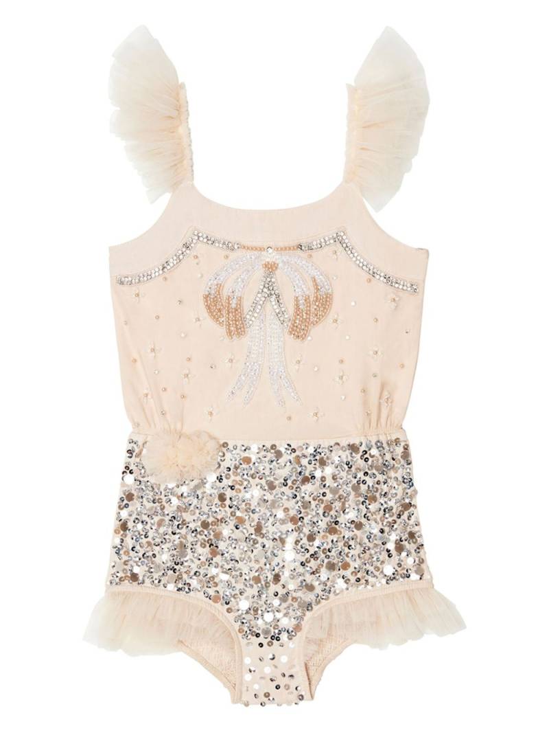 Tutu Du Monde sequinned playsuit - Neutrals von Tutu Du Monde