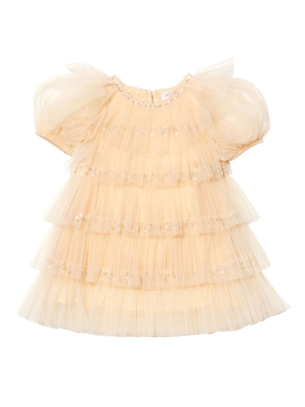 Tutu Du Monde tiered tulle dress - Neutrals von Tutu Du Monde